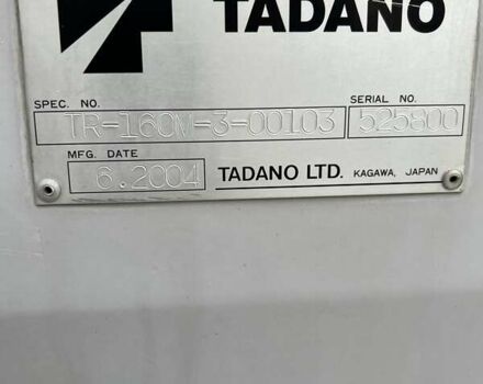 Тадано ТР, об'ємом двигуна 0 л та пробігом 0 тис. км за 82500 $, фото 8 на Automoto.ua