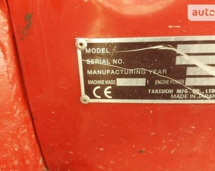 Красный Такеучи ТБ, объемом двигателя 0 л и пробегом 100 тыс. км за 15800 $, фото 13 на Automoto.ua