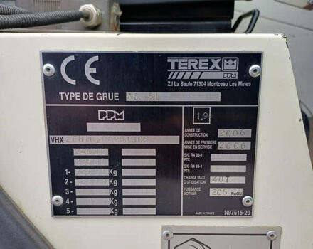 Белый Терекс АЦ, объемом двигателя 0 л и пробегом 124 тыс. км за 153326 $, фото 11 на Automoto.ua