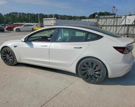 Белый Тесла Модель 3, объемом двигателя 0 л и пробегом 84 тыс. км за 4800 $, фото 2 на Automoto.ua