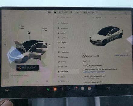 Белый Тесла Модель 3, объемом двигателя 0 л и пробегом 3 тыс. км за 22500 $, фото 6 на Automoto.ua