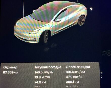 Белый Тесла Модель 3, объемом двигателя 0.29 л и пробегом 90 тыс. км за 17000 $, фото 5 на Automoto.ua