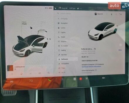 Білий Тесла Модель 3, об'ємом двигуна 0 л та пробігом 105 тис. км за 3000 $, фото 8 на Automoto.ua