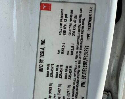 Белый Тесла Модель 3, объемом двигателя 0 л и пробегом 210 тыс. км за 11600 $, фото 19 на Automoto.ua