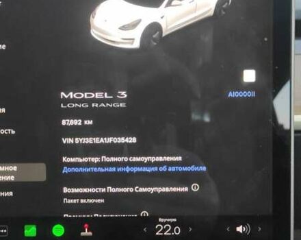 Белый Тесла Модель 3, объемом двигателя 0 л и пробегом 92 тыс. км за 22999 $, фото 31 на Automoto.ua