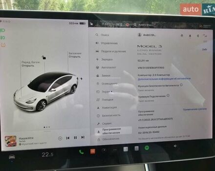 Білий Тесла Модель 3, об'ємом двигуна 0 л та пробігом 69 тис. км за 21000 $, фото 12 на Automoto.ua