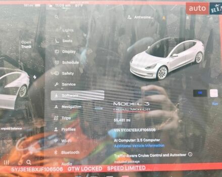 Білий Тесла Модель 3, об'ємом двигуна 0 л та пробігом 89 тис. км за 5000 $, фото 8 на Automoto.ua