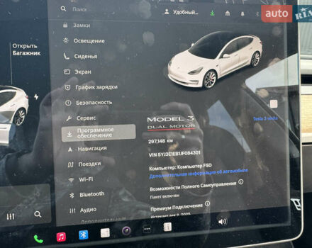 Белый Тесла Модель 3, объемом двигателя 0 л и пробегом 299 тыс. км за 16000 $, фото 19 на Automoto.ua