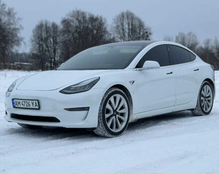 Белый Тесла Модель 3, объемом двигателя 0 л и пробегом 60 тыс. км за 19399 $, фото 2 на Automoto.ua