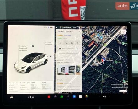 Белый Тесла Модель 3, объемом двигателя 0 л и пробегом 110 тыс. км за 19499 $, фото 16 на Automoto.ua