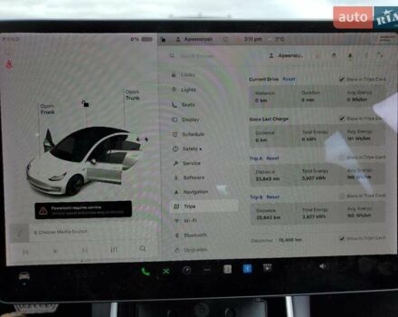 Білий Тесла Модель 3, об'ємом двигуна 0 л та пробігом 76 тис. км за 3000 $, фото 8 на Automoto.ua