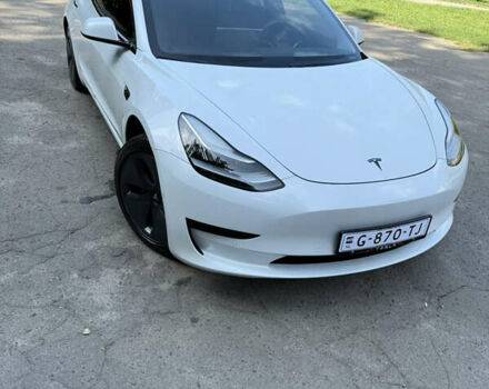Белый Тесла Модель 3, объемом двигателя 0 л и пробегом 85 тыс. км за 16800 $, фото 1 на Automoto.ua