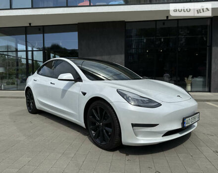 Білий Тесла Модель 3, об'ємом двигуна 0 л та пробігом 140 тис. км за 19500 $, фото 1 на Automoto.ua