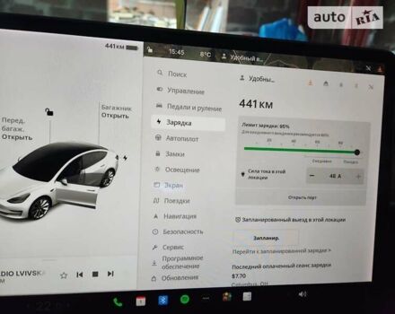 Білий Тесла Модель 3, об'ємом двигуна 0 л та пробігом 75 тис. км за 25500 $, фото 11 на Automoto.ua