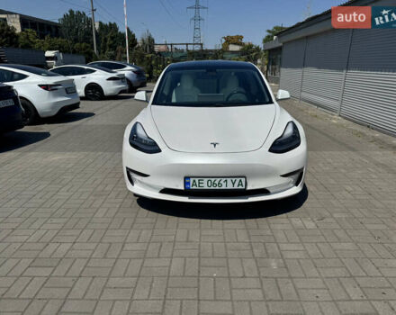 Белый Тесла Модель 3, объемом двигателя 0 л и пробегом 55 тыс. км за 19000 $, фото 1 на Automoto.ua
