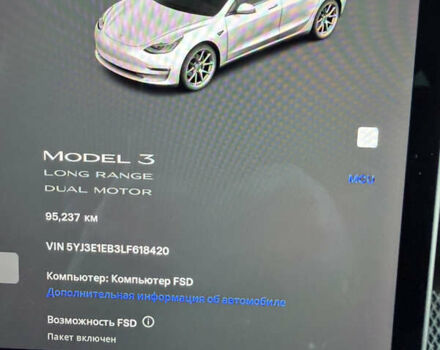 Белый Тесла Модель 3, объемом двигателя 0 л и пробегом 95 тыс. км за 17500 $, фото 16 на Automoto.ua