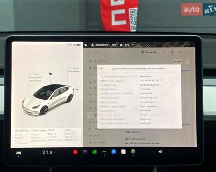 Белый Тесла Модель 3, объемом двигателя 0 л и пробегом 110 тыс. км за 19499 $, фото 15 на Automoto.ua