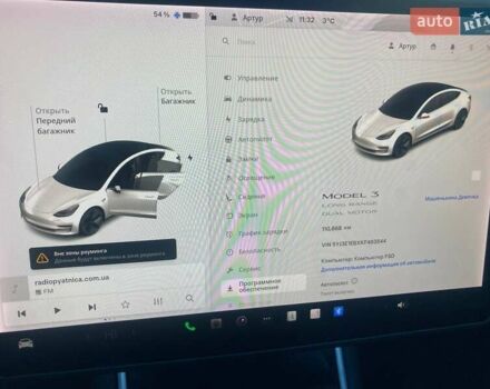 Білий Тесла Модель 3, об'ємом двигуна 0 л та пробігом 111 тис. км за 13700 $, фото 20 на Automoto.ua