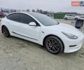 Белый Тесла Модель 3, объемом двигателя 0 л и пробегом 170 тыс. км за 5500 $, фото 2 на Automoto.ua