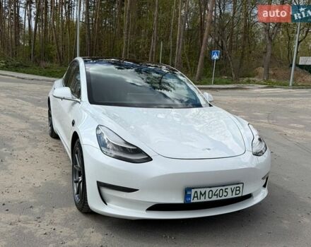 Белый Тесла Модель 3, объемом двигателя 0 л и пробегом 128 тыс. км за 18199 $, фото 2 на Automoto.ua