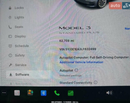Білий Тесла Модель 3, об'ємом двигуна 0 л та пробігом 100 тис. км за 6000 $, фото 10 на Automoto.ua