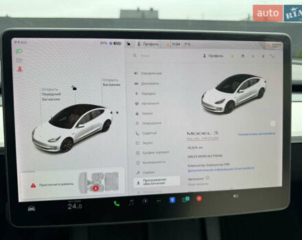 Білий Тесла Модель 3, об'ємом двигуна 0 л та пробігом 75 тис. км за 19900 $, фото 28 на Automoto.ua