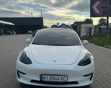 Білий Тесла Модель 3, об'ємом двигуна 0 л та пробігом 59 тис. км за 17500 $, фото 1 на Automoto.ua