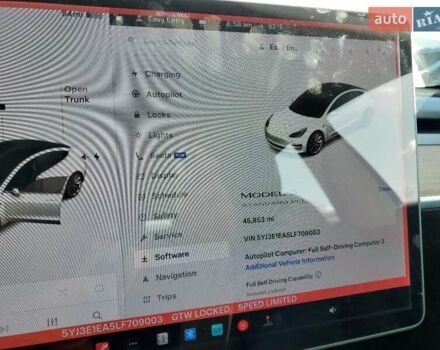 Тесла Модель 3 2020 у Львові на Automoto.ua Білий Тесла Модель 3, об'ємом двигуна 0 л та пробігом 74 тис. км за 3000 $, фото 8 на Automoto.ua