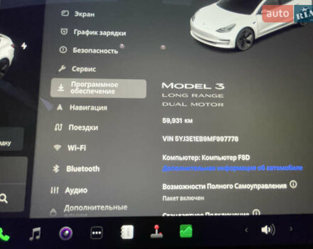 Белый Тесла Модель 3, объемом двигателя 0 л и пробегом 60 тыс. км за 19000 $, фото 13 на Automoto.ua