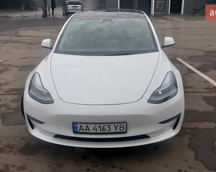 Белый Тесла Модель 3, объемом двигателя 0 л и пробегом 79 тыс. км за 21000 $, фото 1 на Automoto.ua