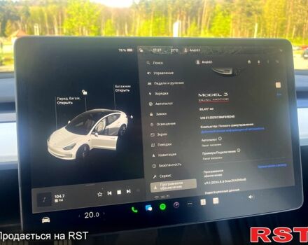 Білий Тесла Модель 3, об'ємом двигуна 0 л та пробігом 55 тис. км за 25900 $, фото 6 на Automoto.ua