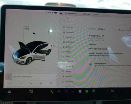 Білий Тесла Модель 3, об'ємом двигуна 0 л та пробігом 34 тис. км за 6000 $, фото 8 на Automoto.ua