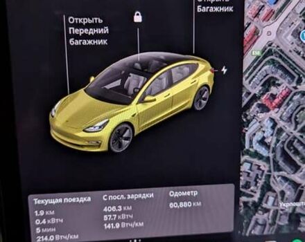 Белый Тесла Модель 3, объемом двигателя 0 л и пробегом 59 тыс. км за 22499 $, фото 11 на Automoto.ua