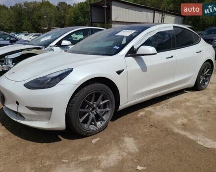 Белый Тесла Модель 3, объемом двигателя 0 л и пробегом 27 тыс. км за 19750 $, фото 1 на Automoto.ua