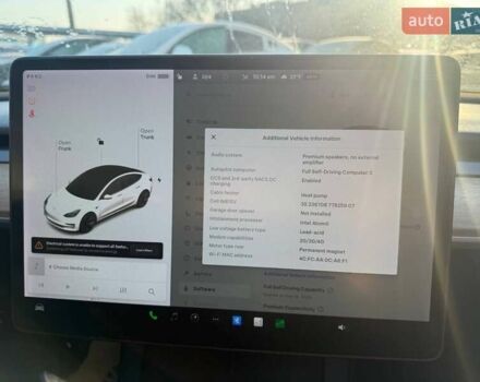 Білий Тесла Модель 3, об'ємом двигуна 0 л та пробігом 200 тис. км за 13300 $, фото 19 на Automoto.ua