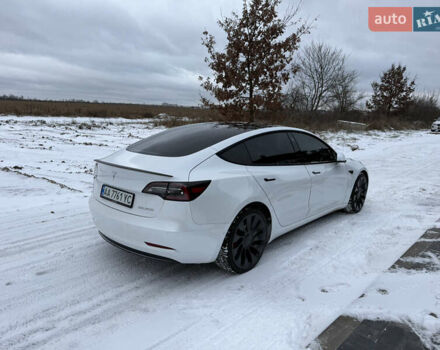 Белый Тесла Модель 3, объемом двигателя 0 л и пробегом 48 тыс. км за 22000 $, фото 6 на Automoto.ua