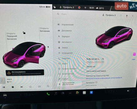 Тесла Модель 3 2021 у Южноукраинске на Automoto.ua Білий Тесла Модель 3, об'ємом двигуна 0 л та пробігом 115 тис. км за 21900 $, фото 17 на Automoto.ua