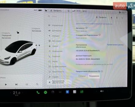 Білий Тесла Модель 3, об'ємом двигуна 0 л та пробігом 129 тис. км за 23500 $, фото 31 на Automoto.ua