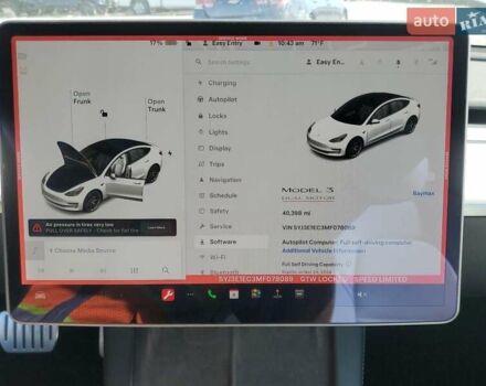 Білий Тесла Модель 3, об'ємом двигуна 0 л та пробігом 65 тис. км за 18000 $, фото 8 на Automoto.ua