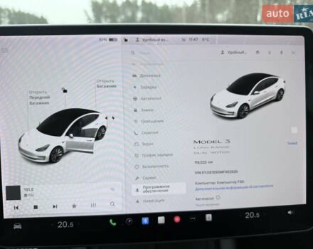 Білий Тесла Модель 3, об'ємом двигуна 0 л та пробігом 119 тис. км за 20800 $, фото 14 на Automoto.ua