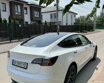 Белый Тесла Модель 3, объемом двигателя 0 л и пробегом 79 тыс. км за 21500 $, фото 4 на Automoto.ua