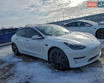 Білий Тесла Модель 3, об'ємом двигуна 0 л та пробігом 55 тис. км за 4900 $, фото 3 на Automoto.ua