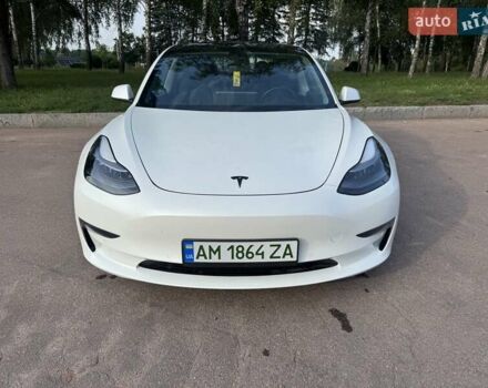 Белый Тесла Модель 3, объемом двигателя 0 л и пробегом 75 тыс. км за 23000 $, фото 7 на Automoto.ua