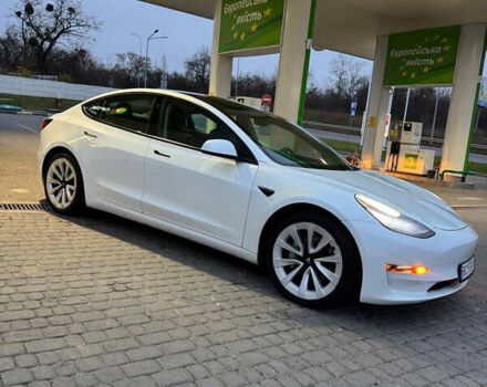 Белый Тесла Модель 3, объемом двигателя 0 л и пробегом 91 тыс. км за 22100 $, фото 1 на Automoto.ua