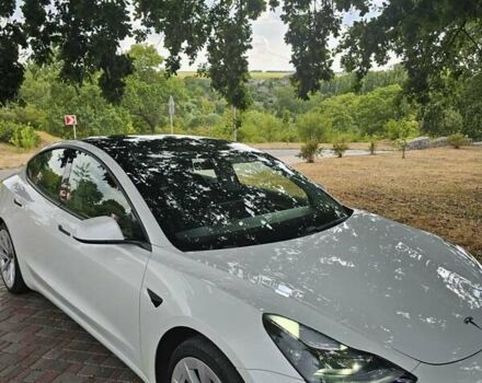 Тесла Модель 3 2021 в Кропивницком (Кировограде) на Automoto.ua Белый Тесла Модель 3, объемом двигателя 0 л и пробегом 20 тыс. км за 29500 $, фото 5 на Automoto.ua