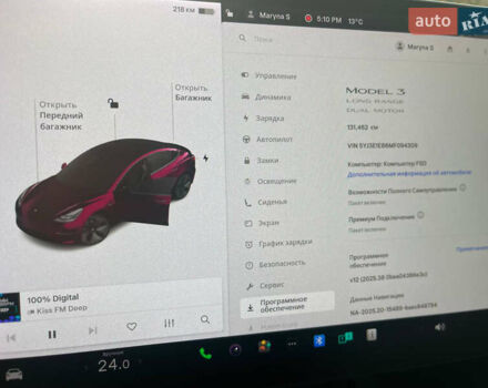 Тесла Модель 3 2021 в Днепре (Днепропетровске) на Automoto.ua Белый Тесла Модель 3, объемом двигателя 0 л и пробегом 131 тыс. км за 21500 $, фото 18 на Automoto.ua