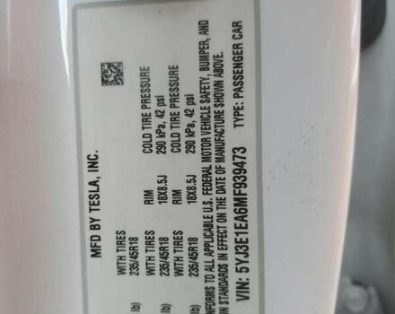 Белый Тесла Модель 3, объемом двигателя 0 л и пробегом 92 тыс. км за 8800 $, фото 11 на Automoto.ua