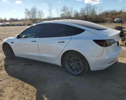 Белый Тесла Модель 3, объемом двигателя 0 л и пробегом 51 тыс. км за 5100 $, фото 1 на Automoto.ua