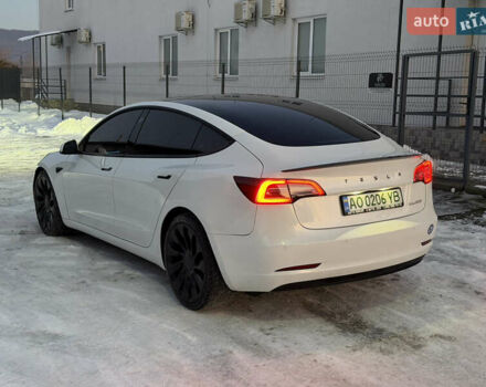 Белый Тесла Модель 3, объемом двигателя 0 л и пробегом 100 тыс. км за 21500 $, фото 3 на Automoto.ua