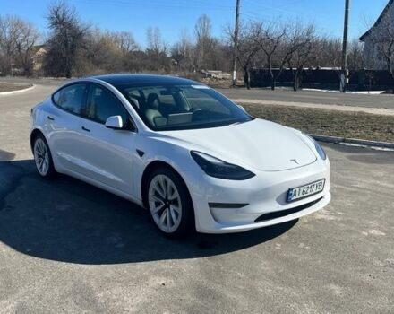 Белый Тесла Модель 3, объемом двигателя 0 л и пробегом 168 тыс. км за 17500 $, фото 3 на Automoto.ua